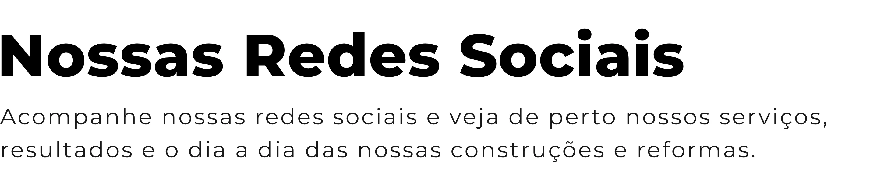 Título: Siga Nossas Redes Sociais